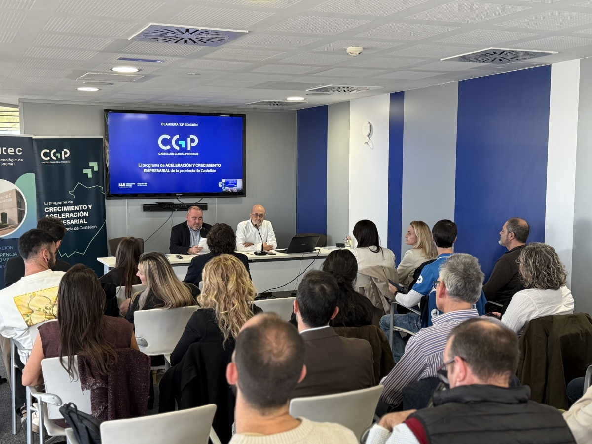 La Diputación reconoce la capacidad emprendedora de los participantes en el Castellón Global Program