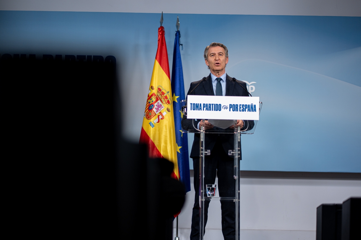 Feijóo convoca una concentración del PP 