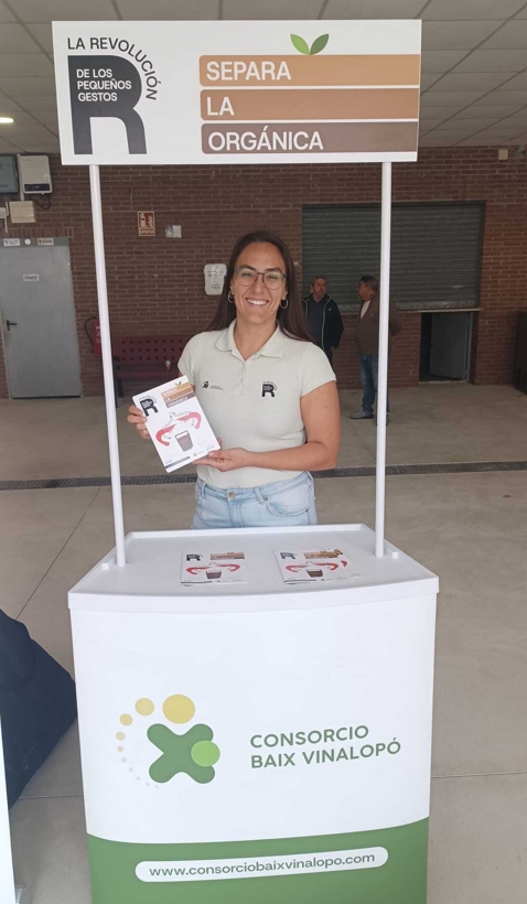 Uno de los stands de información de la campaña. - Uno de los stands de información de la campaña.