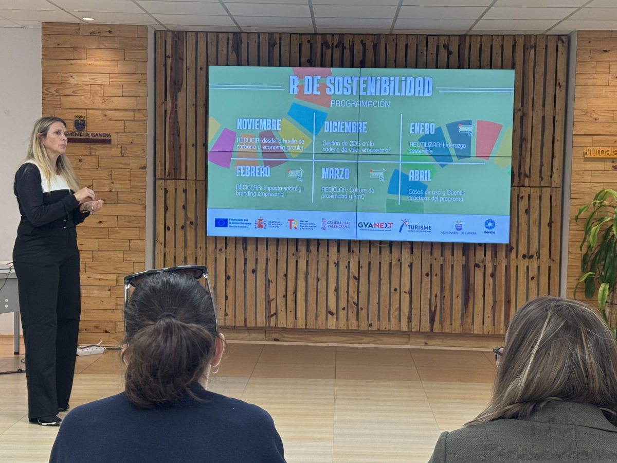 Gandia impulsa un nou Programa de Sostenibilitat per a reforçar el seu model de destí responsable
