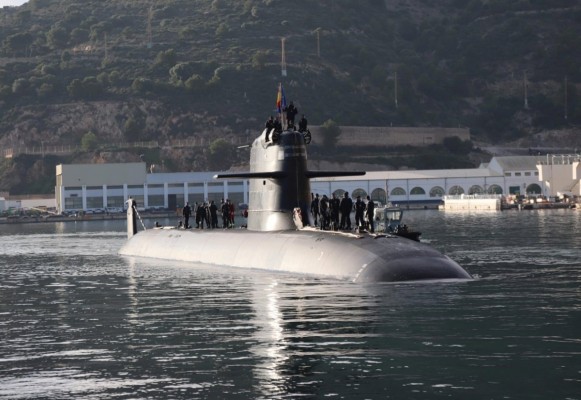 El S-81 vuelve a Cartagena tras completar con éxito su primera misión de la OTAN