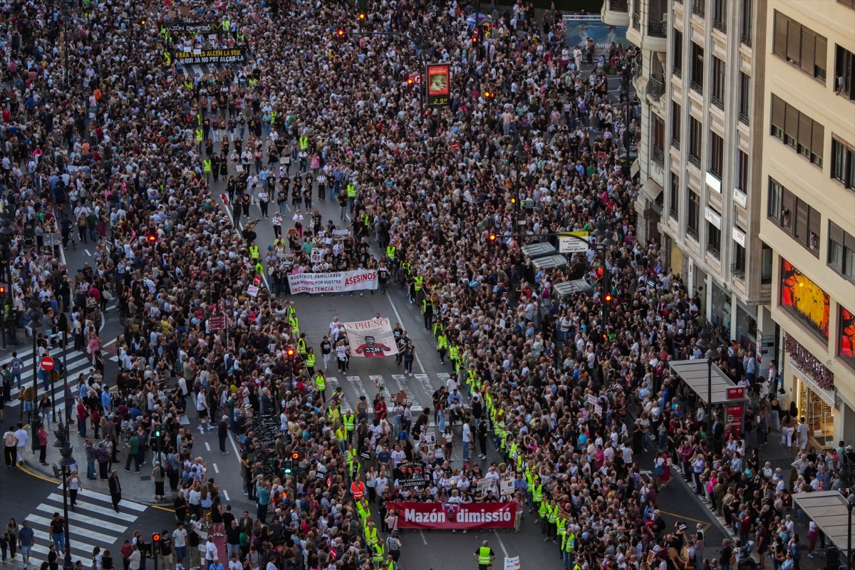 La manifestación con el lema 'Mazón a presó' del sábado modifica el recorrido
