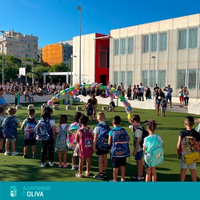 Comença el curs escolar a Oliva amb obres en tres centres educatius, incloses en el Pla Edificant