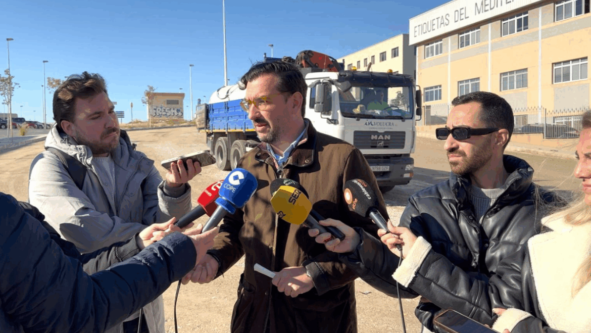 Comienzan las obras de mejora de la accesibilidad y seguridad en el Polígono de Carrús