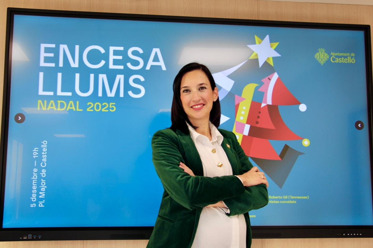 Rock ochentero, encendido de luces y 'videomapping': así dará Castelló la bienvenida a la Navidad