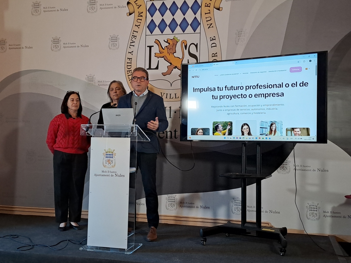 Nules actualiza la web Natiu y aglutina los intereses del tejido económico de la localidad