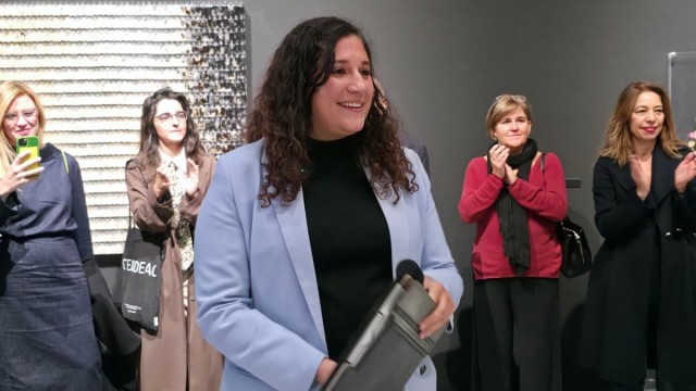 Paula Ciani gana el certamen Creamurcia de Artes Visuales con la obra 'Esbozo de la espora'