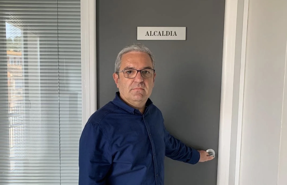 El alcalde de Aielo de Rugat, Jaime Soler.