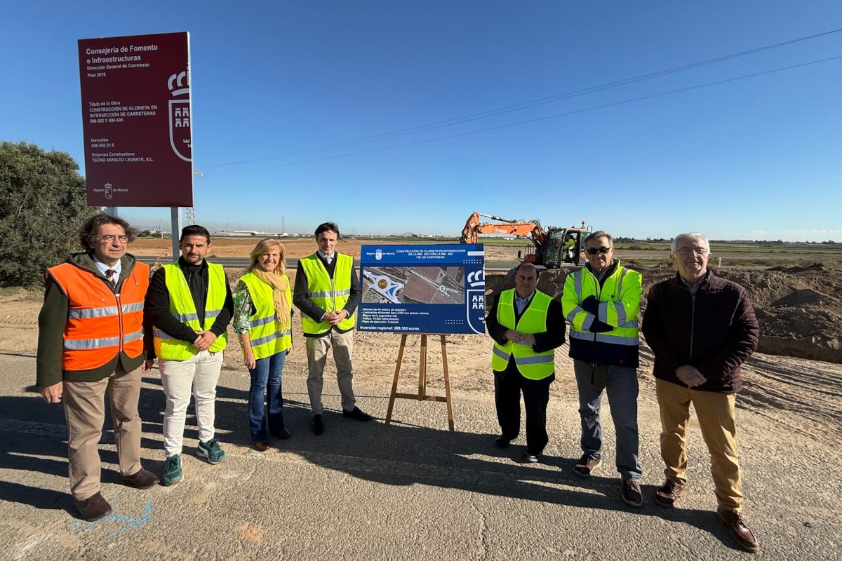 La diputación cartagenera de La Aljorra contará con una nueva glorieta en uno de sus accesos para evitar accidentes