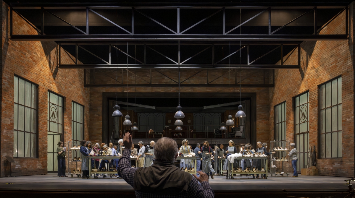 Les Arts  se prepara para el estreno de 'Luisa Miller' de Verdi, la primera ópera de Sir Mark Elder en València