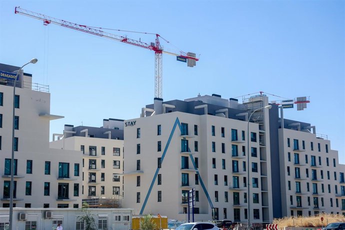 Los visados de obra de vivienda nueva se elevan un 5,6% hasta septiembre