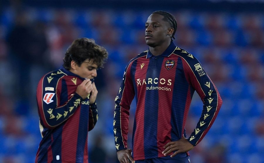 El Levante enlaza cuatro derrotas seguidas más de cuatro años después