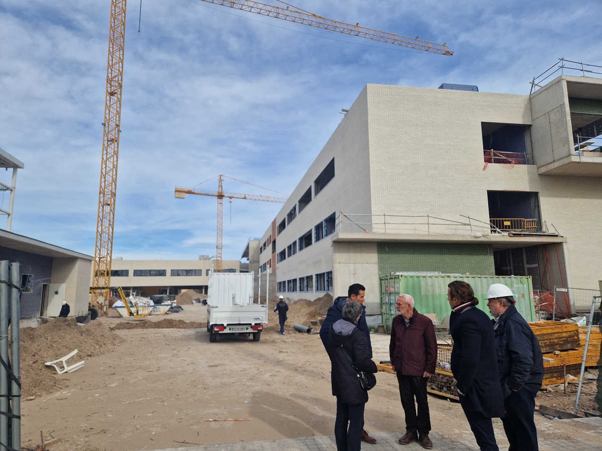 Alboraya amplía el plazo de ejecución de las obras de construcción del IES La Patacona hasta marzo