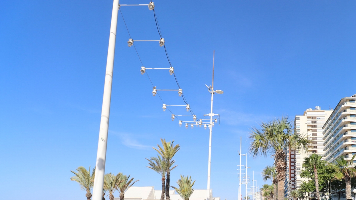  Benidorm amplía el número de cámaras de control de aforo en la Playa de Levante