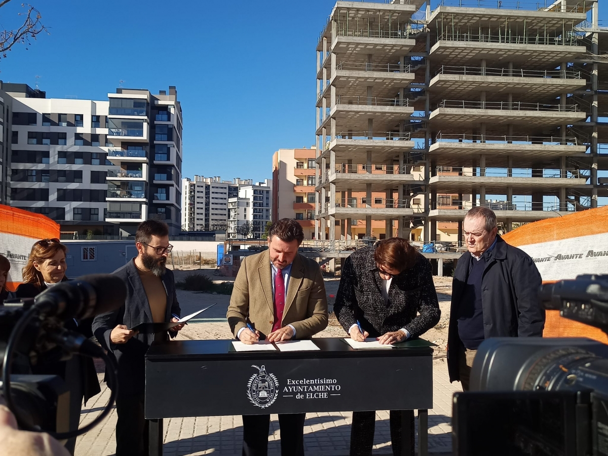 Todo listo para construir en Elche el edificio de 76 viviendas de alquiler asequible: entre 221 y 572 euros