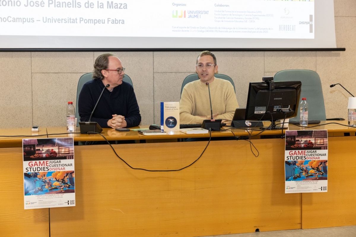 Jugar, qüestionar i dissenyar: l'UJI promou l'estudi del videojoc amb les segones Jornades de Recerca