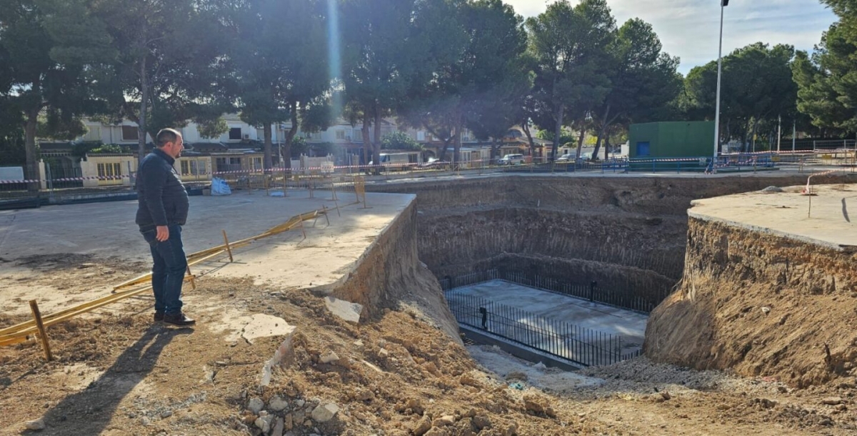 Los Alcázares va dando forma a un nuevo pozo para proteger el Mar Menor