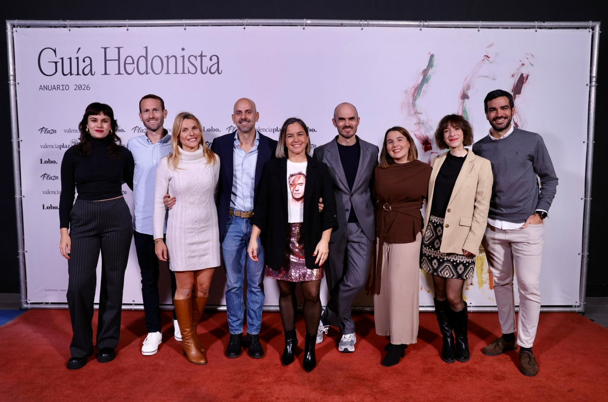 Photocall de la presentación del Anuario de la Guía Hedonista 2026