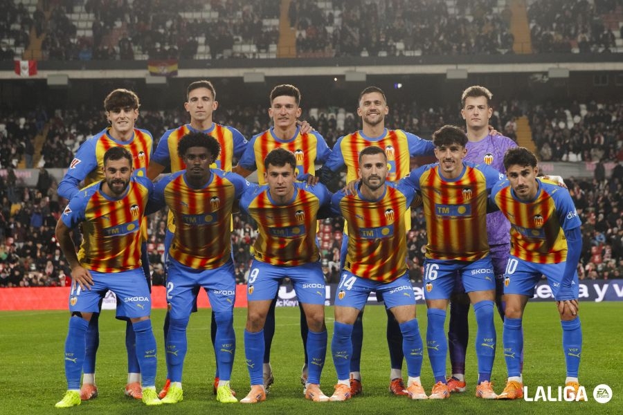 El posible once del Valencia CF para enfrentarse al FC Cartagena