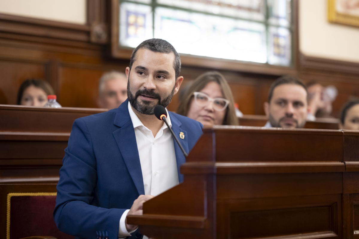 El diputado y portavoz socialista, Samuel Falomir.