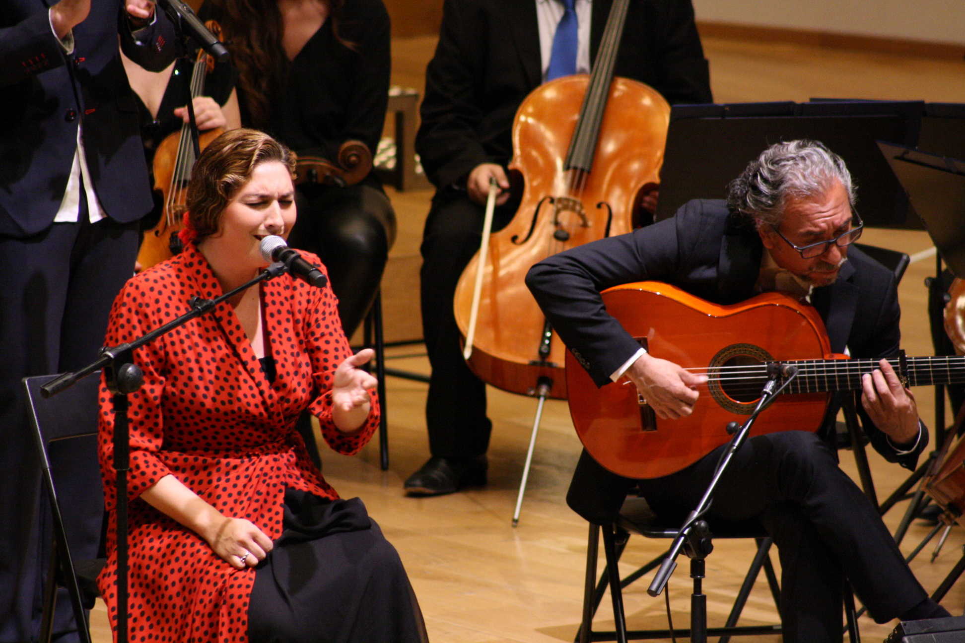 Estrella Morente canta a Manuel de Falla en el Palau de la Música de Valencia
