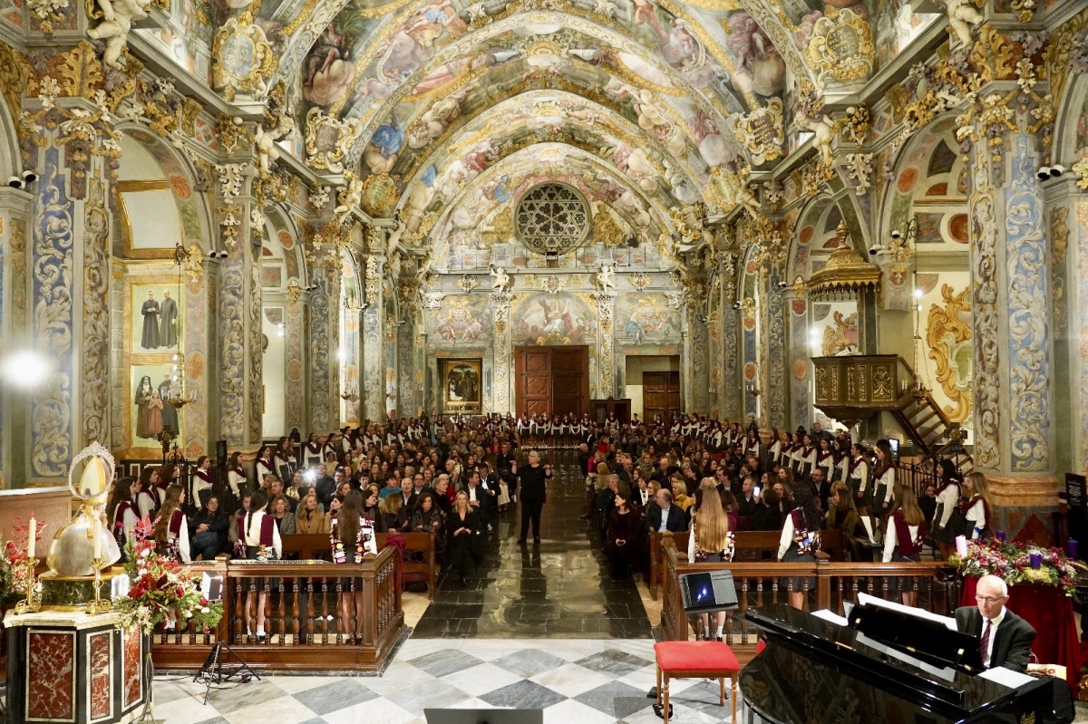 El Cor Jove de la Comunitat Valenciana encabeza el concierto solidario de la Fundación Columbus en San Nicolás