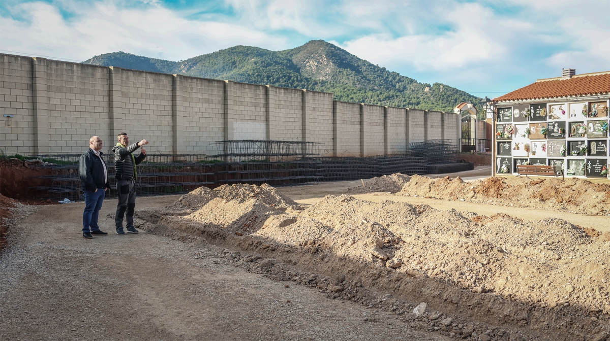 Onda destina más de 600.000 euros a las obras de ampliación del cementerio municipal