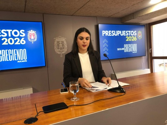 El PP de Alicante lanza las cuentas de 2026 con 19,6 millones en inversiones... a la espera de pactos