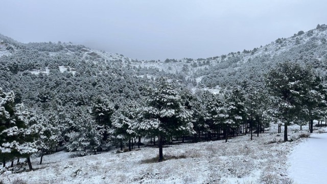 Alerta en la Región de Murcia por temporal marítimo en el litoral y nevadas en el Noroeste