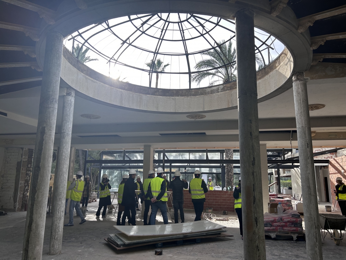 El nuevo restaurante del Parque Municipal de Elche tendrá capacidad para un millar de personas