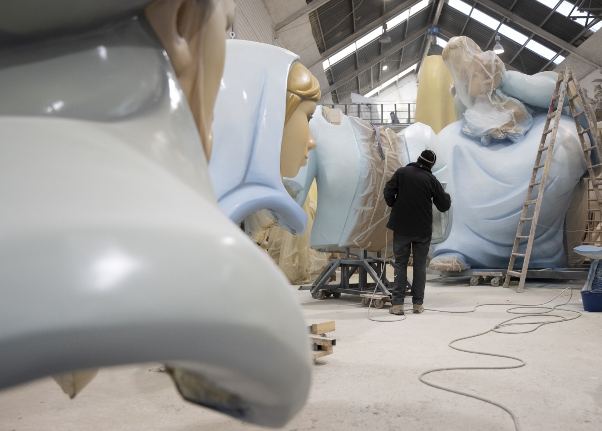 La Diputación recibirá la Navidad con un Belén gigante e interactivo de nueve metros de altura