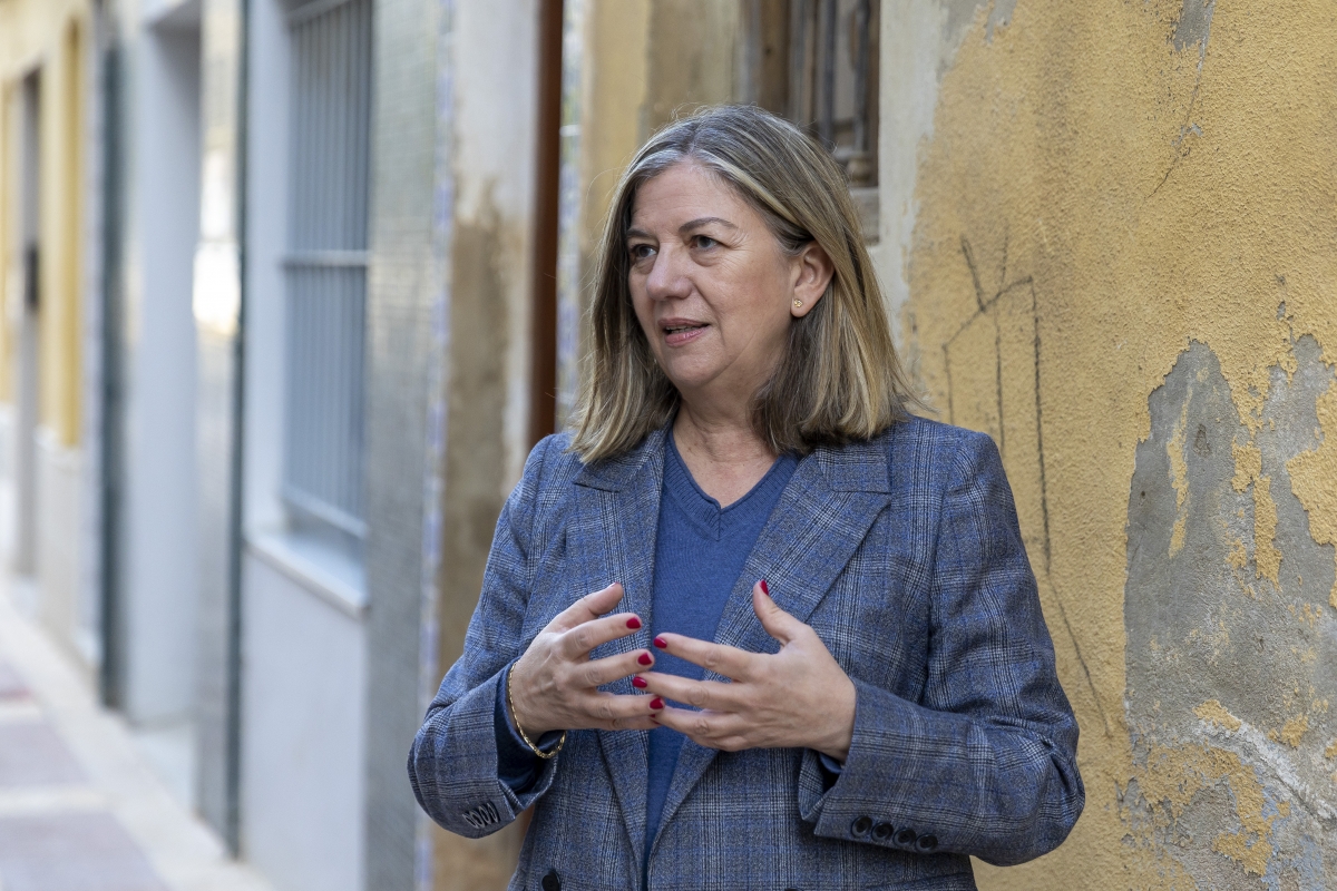 Chelo Lisarde, portavoz del PP en Paiporta. - Foto: MARGA FERRER Chelo Lisarde, portavoz del PP en Paiporta.