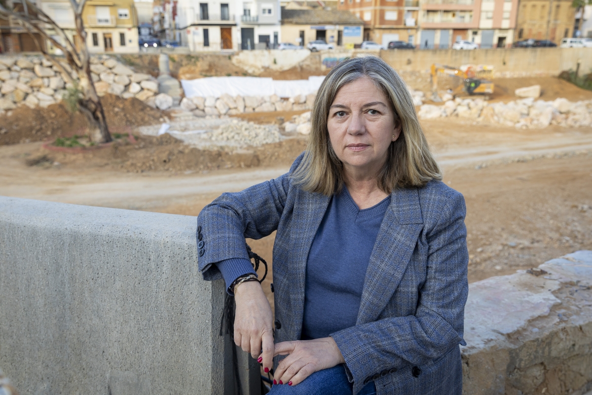 Chelo Lisarde, portavoz del PP en Paiporta. - Foto: MARGA FERRER Chelo Lisarde, portavoz del PP en Paiporta.