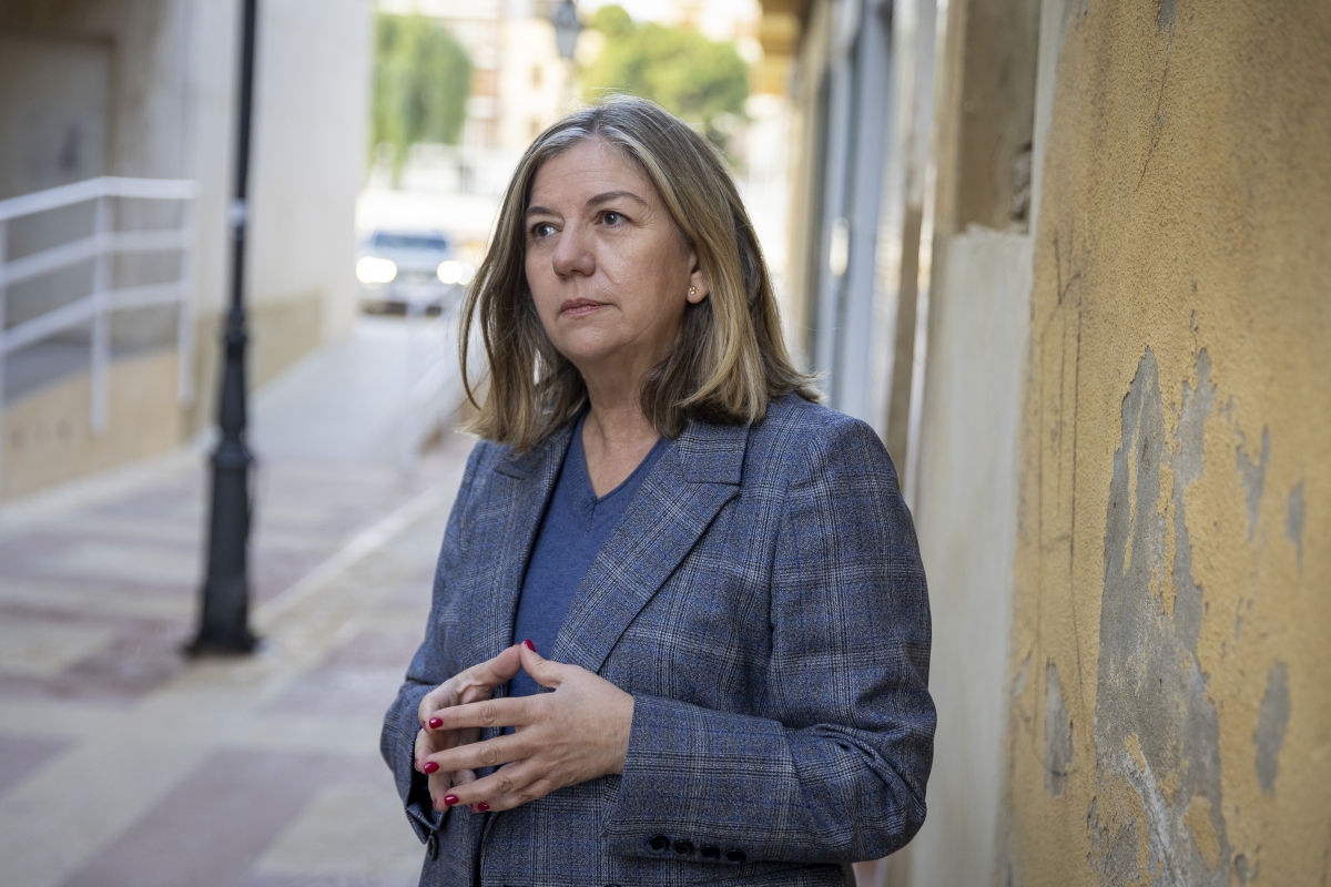 Chelo Lisarde, portavoz del PP en Paiporta. - Foto: MARGA FERRER Chelo Lisarde, portavoz del PP en Paiporta.