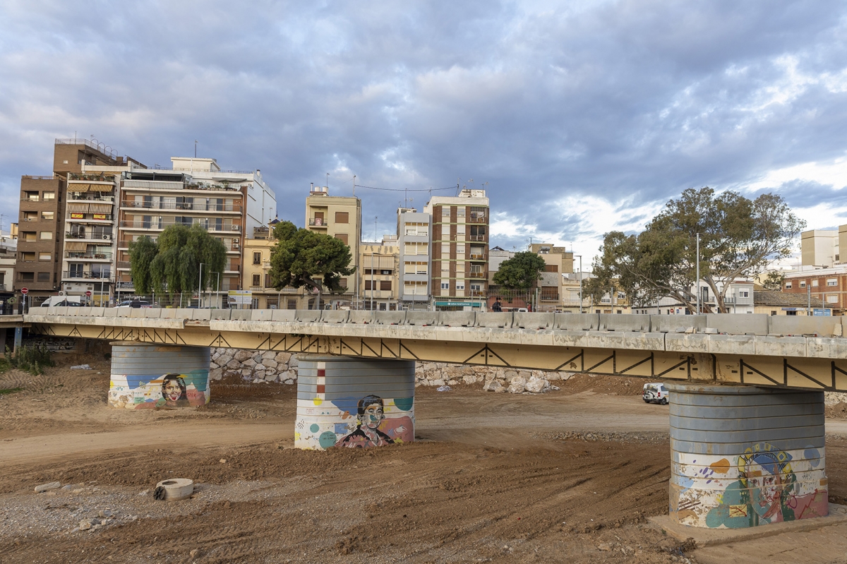 El Pont Vell de Paiporta. - Foto: MARGA FERRER El Pont Vell de Paiporta.