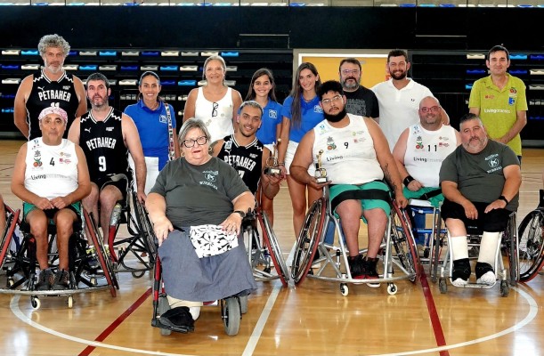 Burriana visibiliza el deporte adaptado con el I Trofeo de Misericordia de baloncesto paralímpico