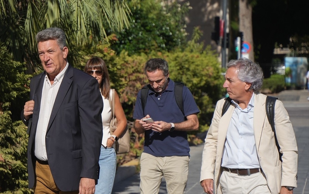 Vicente Martínez Mus y Raúl Mérida en una imagen de archivo.