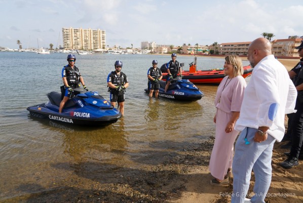 Cartagena reduce las incidencias en las zonas de costa gracias a un 