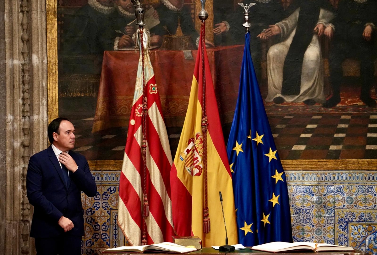 El president de la Generalitat, Juanfran Pérez Llorca.