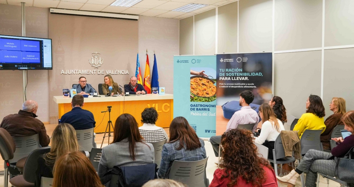 Hostelería Valencia y el Ayuntamiento de Valencia lanzan 'Gastronomía de Barrios - Pobles del Sud' 