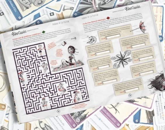 La Fallera Calavera es transforma en un quadern d'activitats