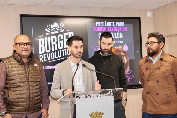 Doce 'food trucks' y cuatro días: Castelló recibe el evento 'Burger Revolution' durante este puente