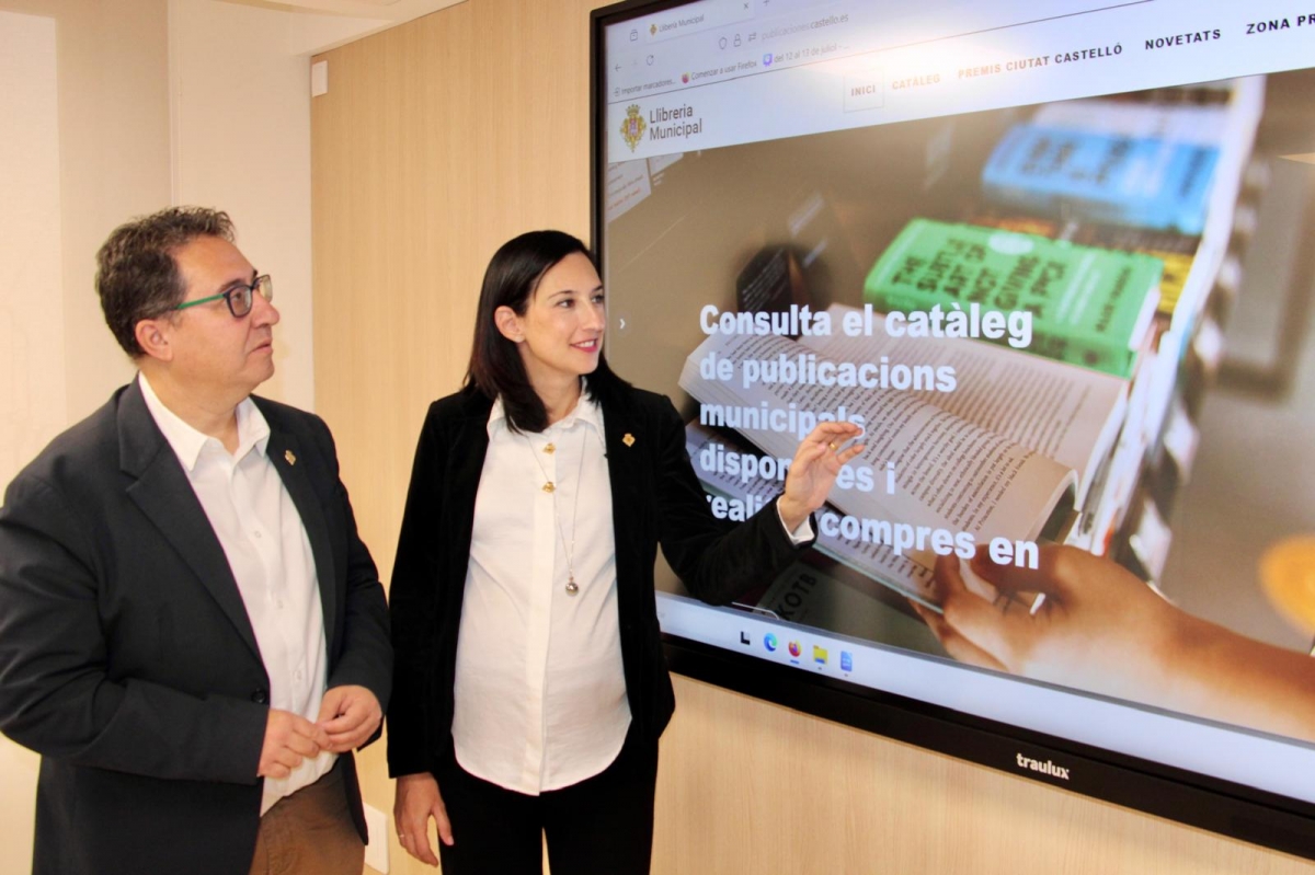 La librería municipal de Castelló estrena su web para situarse 