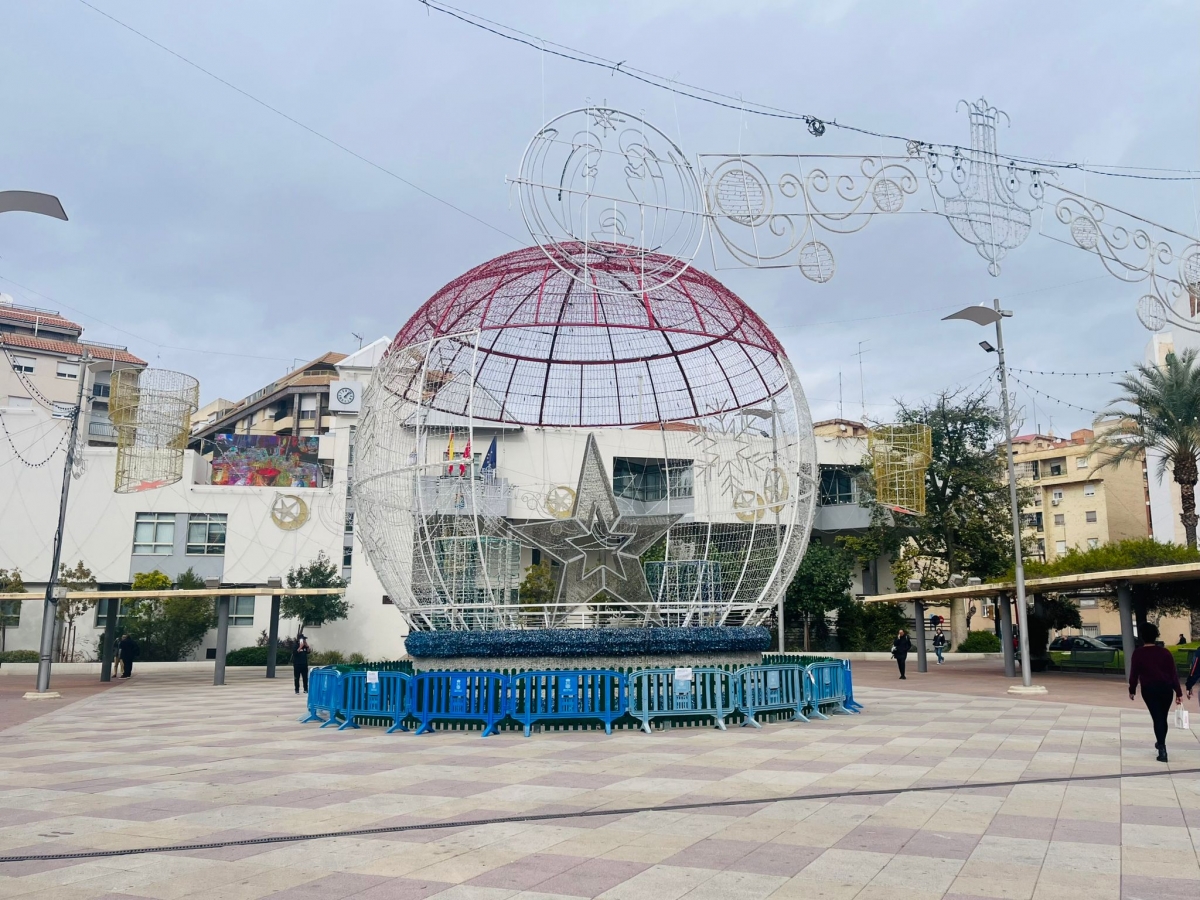 La Navidad se enciende este viernes en las calles de Molina de Segura con más de un millón de luces CED