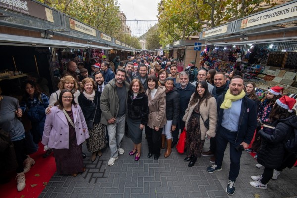 La inauguración de la XVII Feria de Navidad de Xixona, en imágenes 