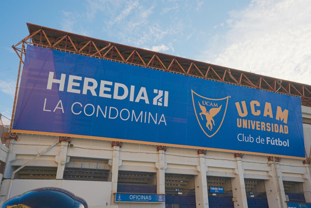 El UCAM Murcia CF rebautiza la vieja Condomina como Estadio Heredia 21 La Condomina