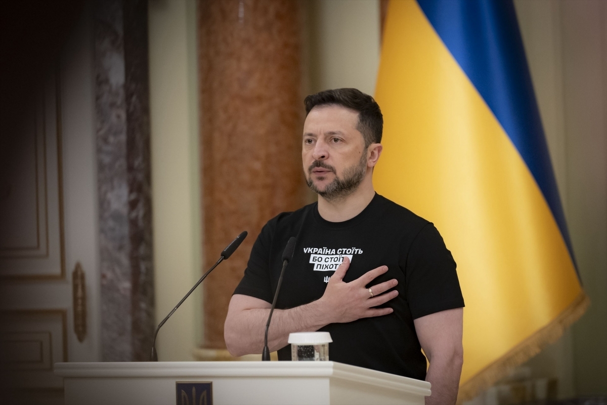 Volodímir Zelenski. Europa Press / Contacto / Ukraine Presidency - 