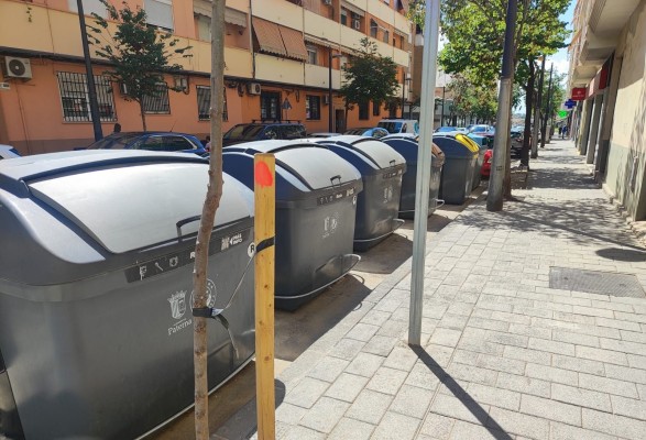 Paterna aumenta en 70 los puntos de recogida selectiva de papel y cartón, plástico y resto