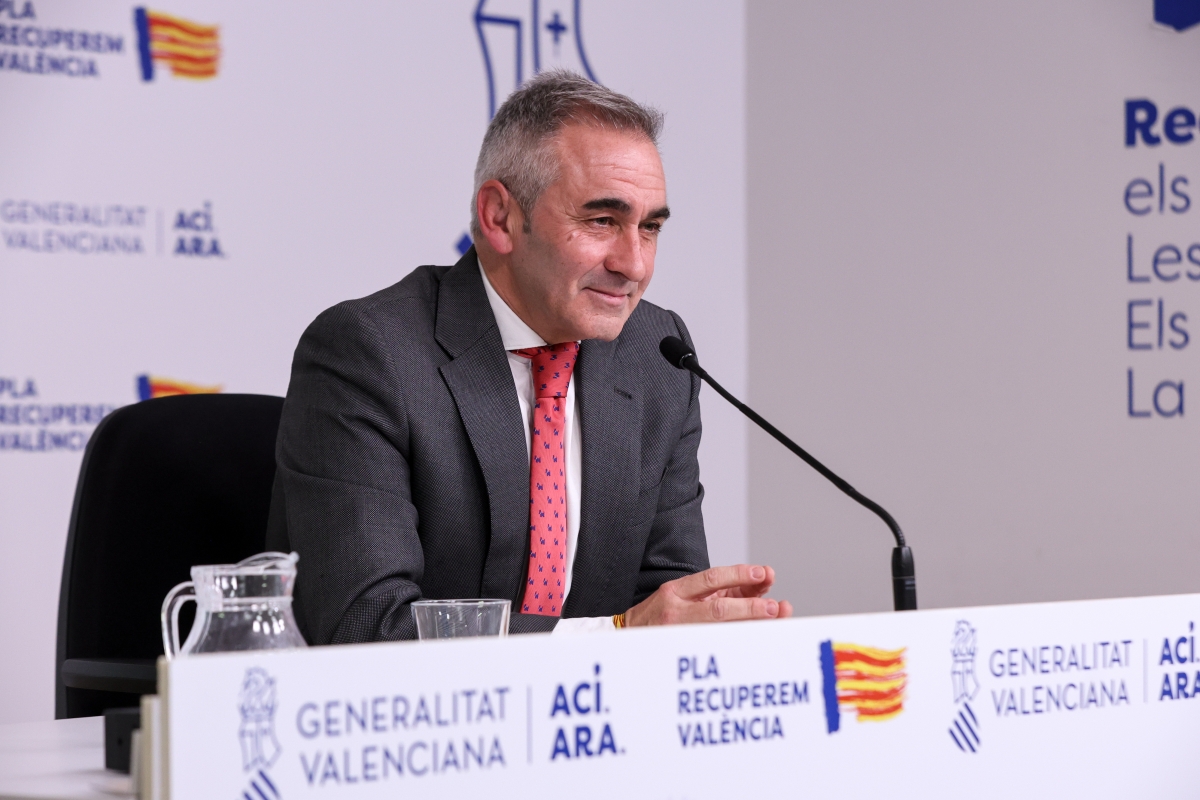 El portavoz del Consell, Miguel Barrachina. - Foto: GVA El portavoz del Consell, Miguel Barrachina.