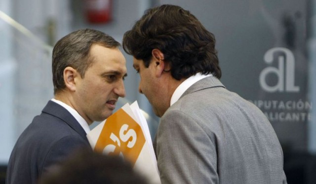 Ciudadanos empieza a dislocarse en Alicante: Sepulcre, contra las cuerdas tras el último pleno de la Diputación